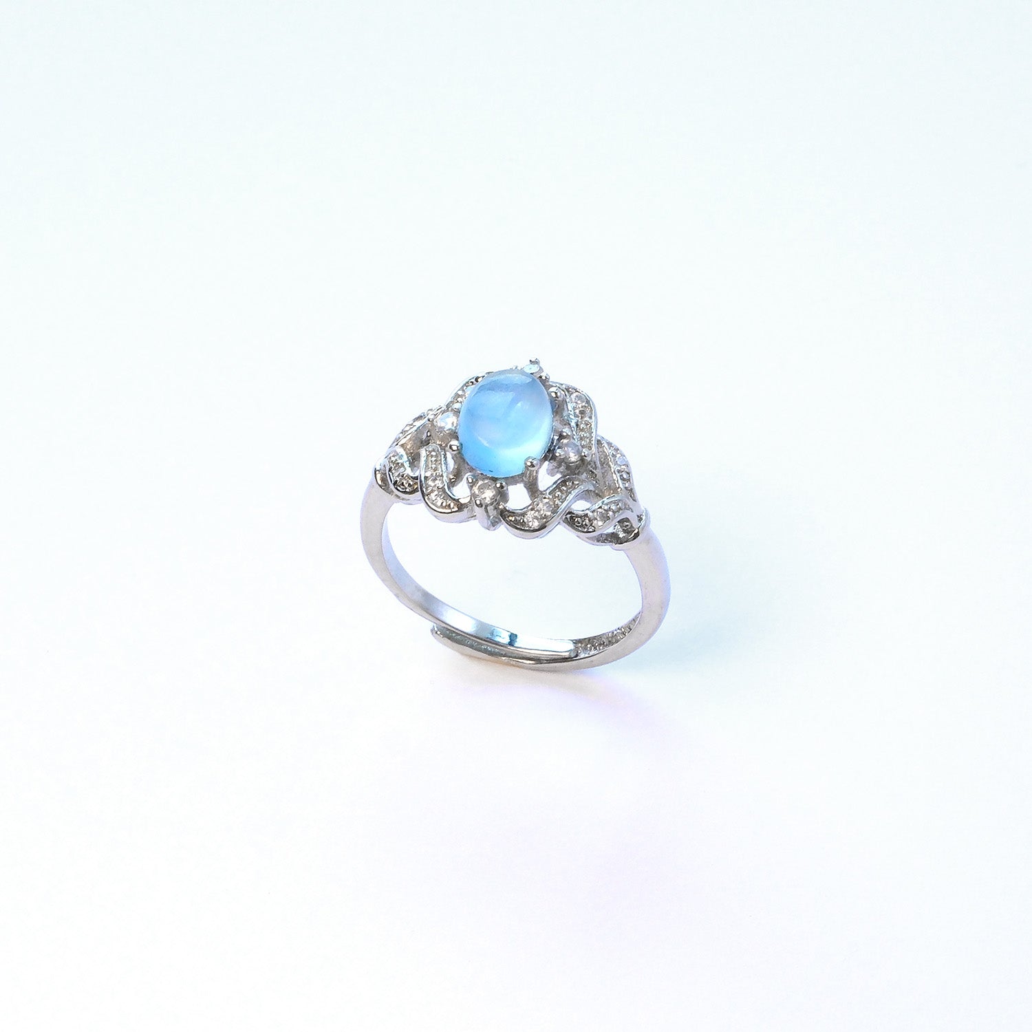 Aquamarine - Everyday Gem Ring for quiet everyday meaning gifting